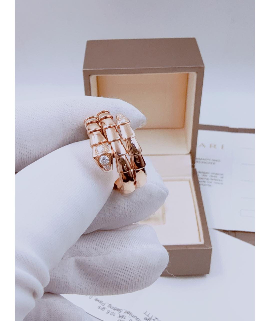 BVLGARI Золотое кольцо из розового золота, фото 5