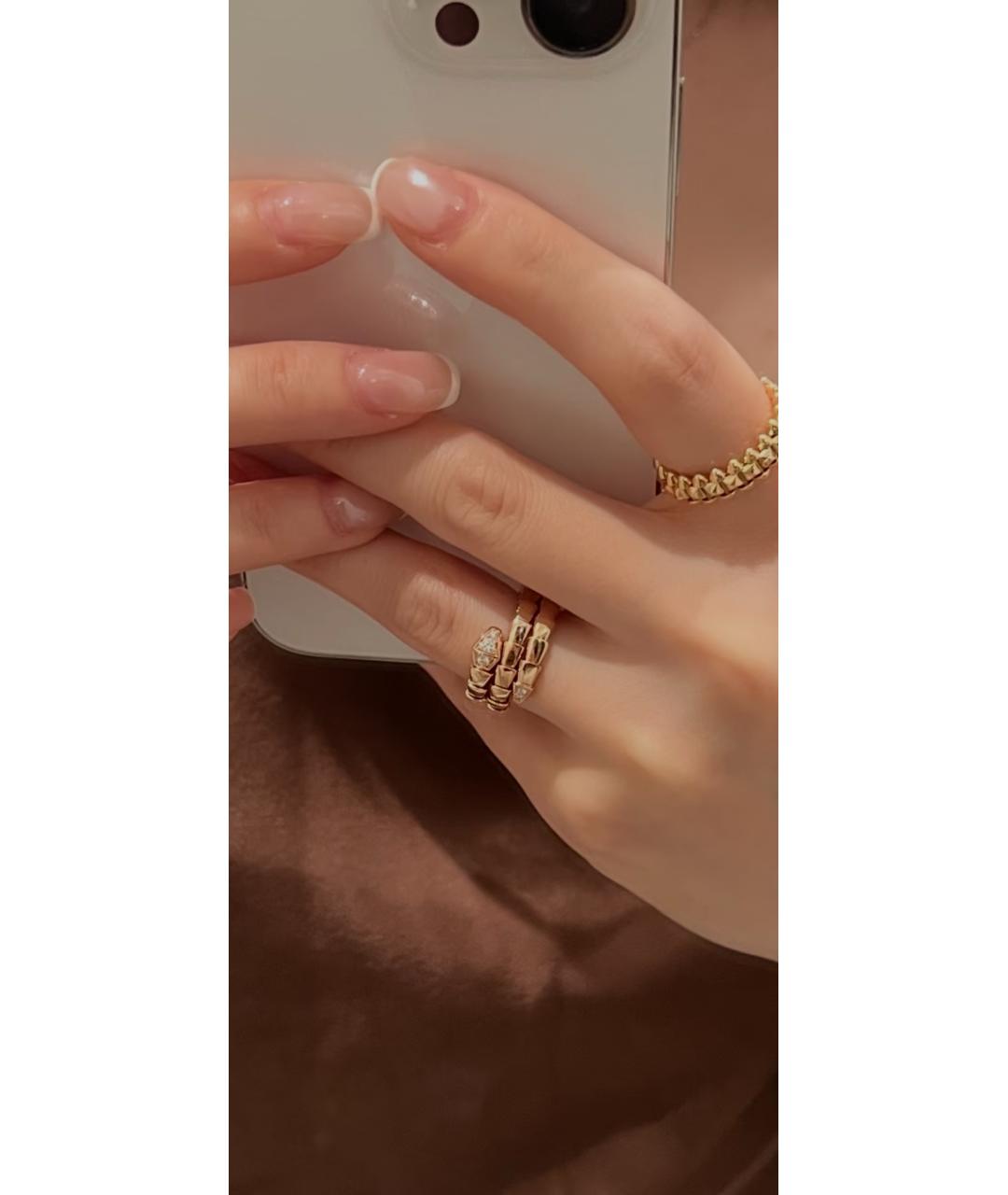 BVLGARI Золотое кольцо из розового золота, фото 8