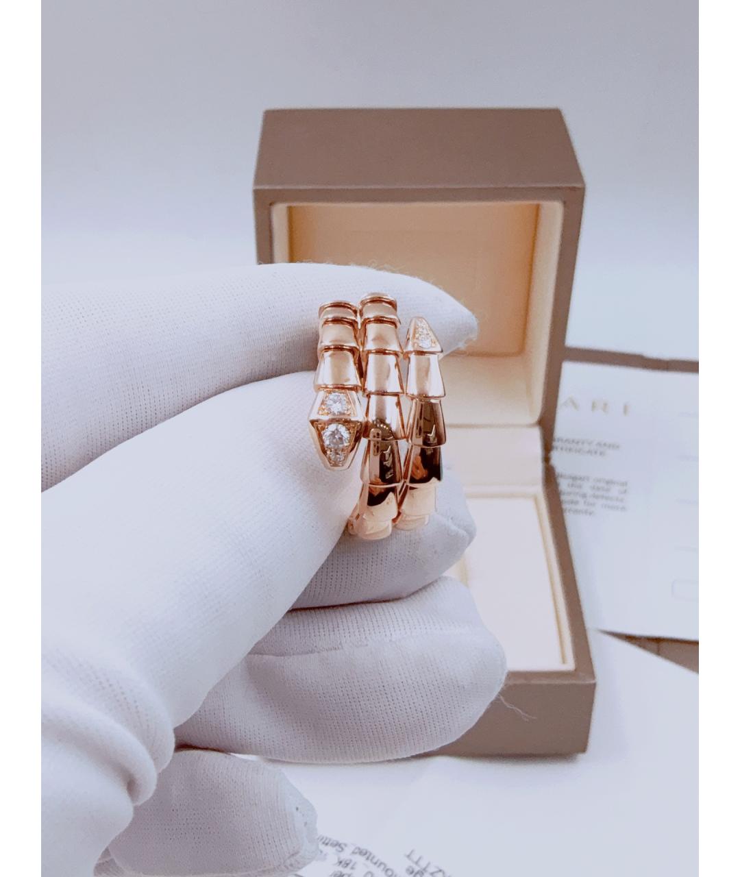 BVLGARI Золотое кольцо из розового золота, фото 4