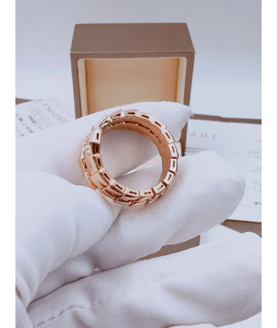 BVLGARI Золотое кольцо из розового золота, фото 6