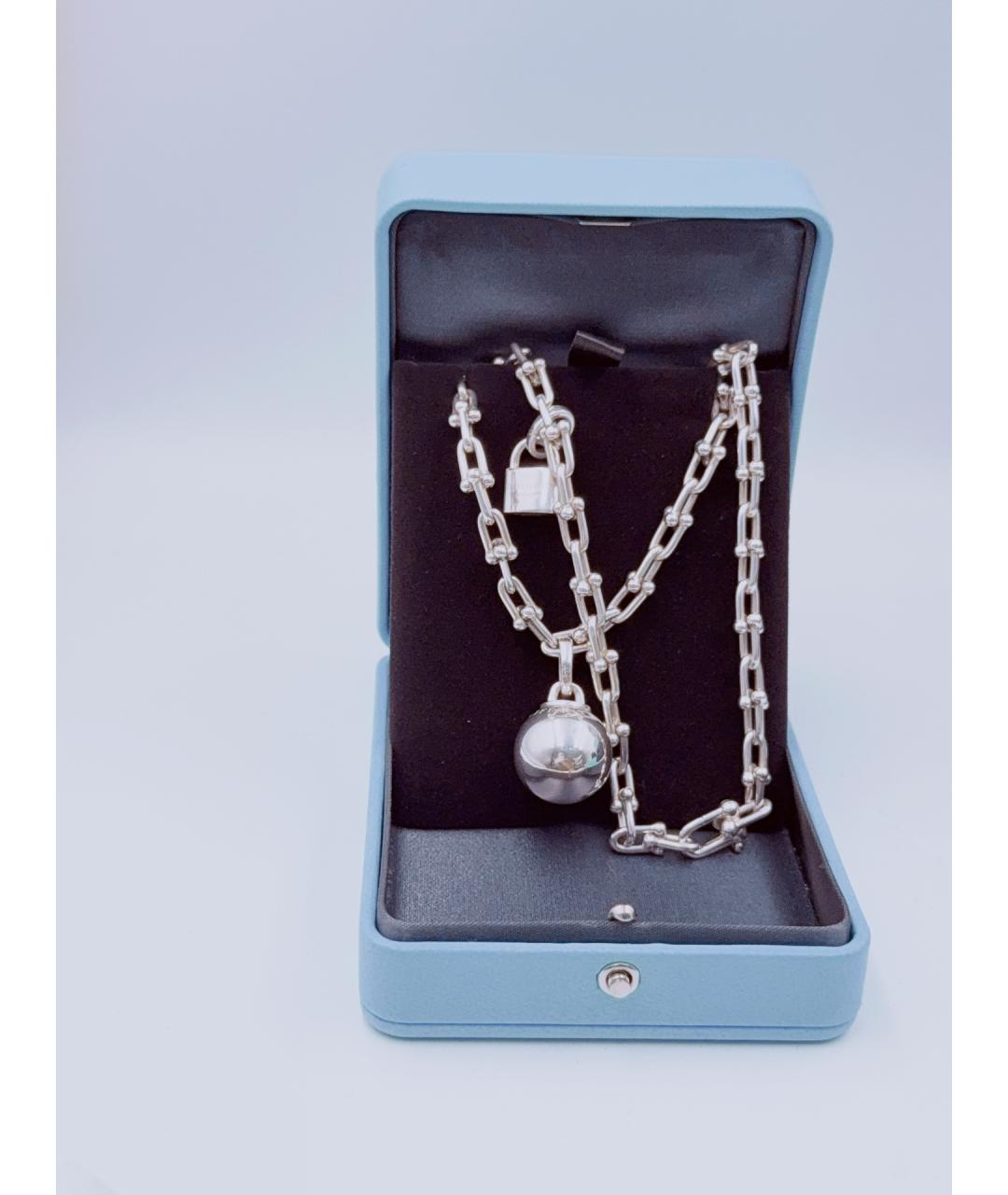 TIFFANY&CO Серебряное серебряное колье, фото 8