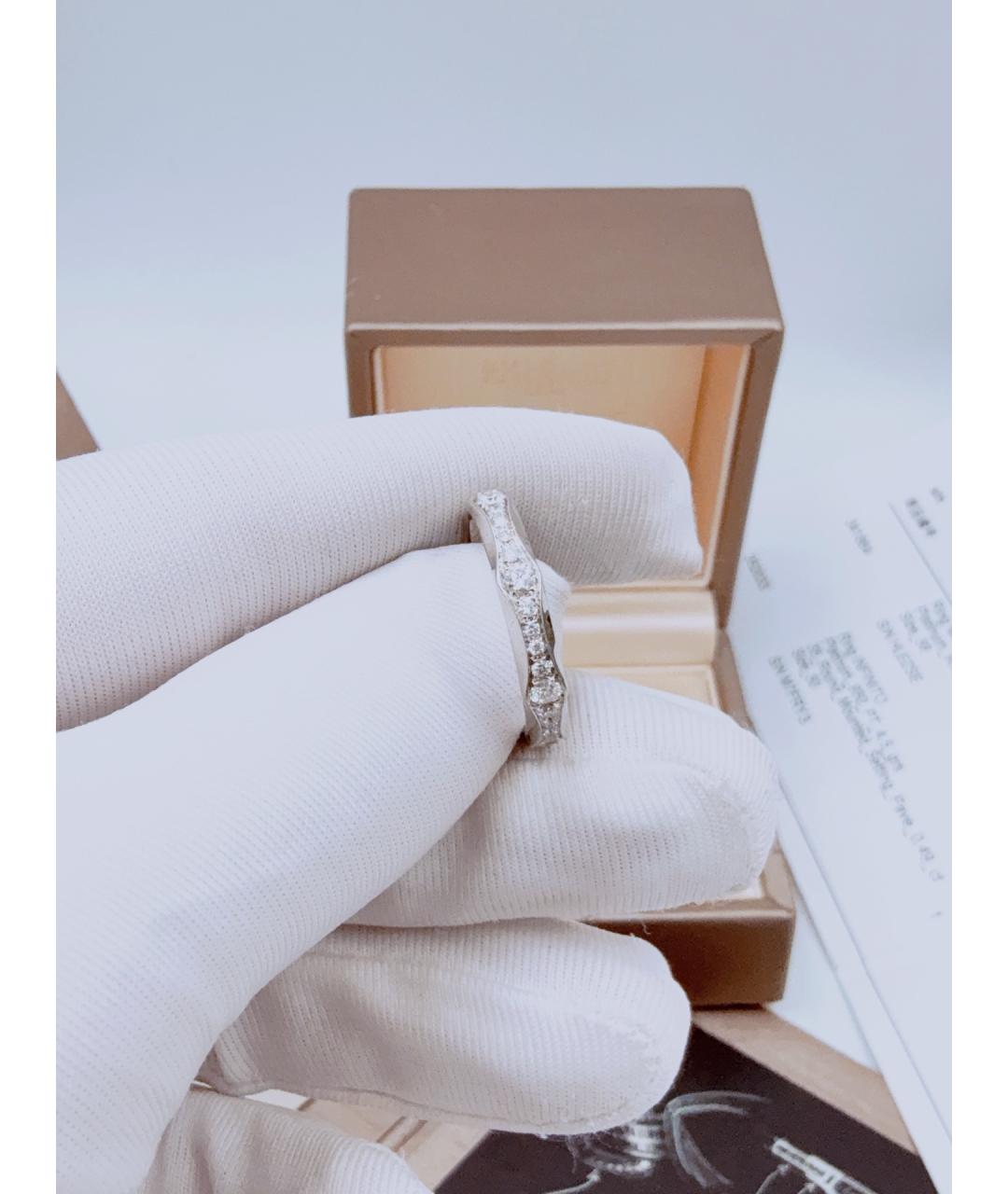 BVLGARI Серебряное платиновое кольцо, фото 4