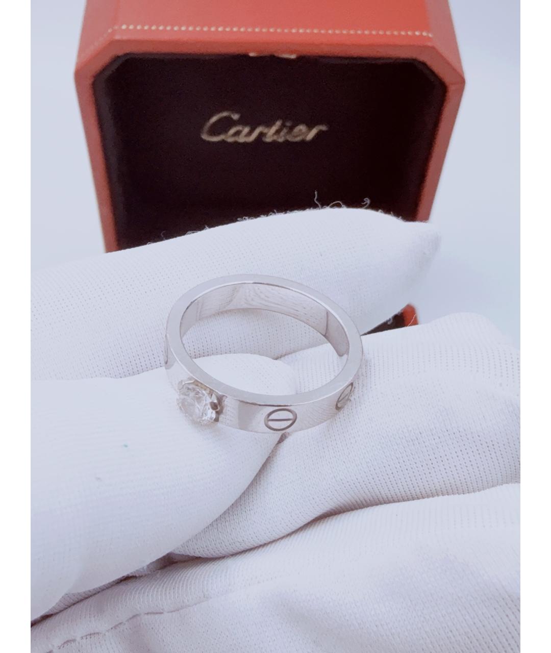 CARTIER Серебряное кольцо из белого золота, фото 8