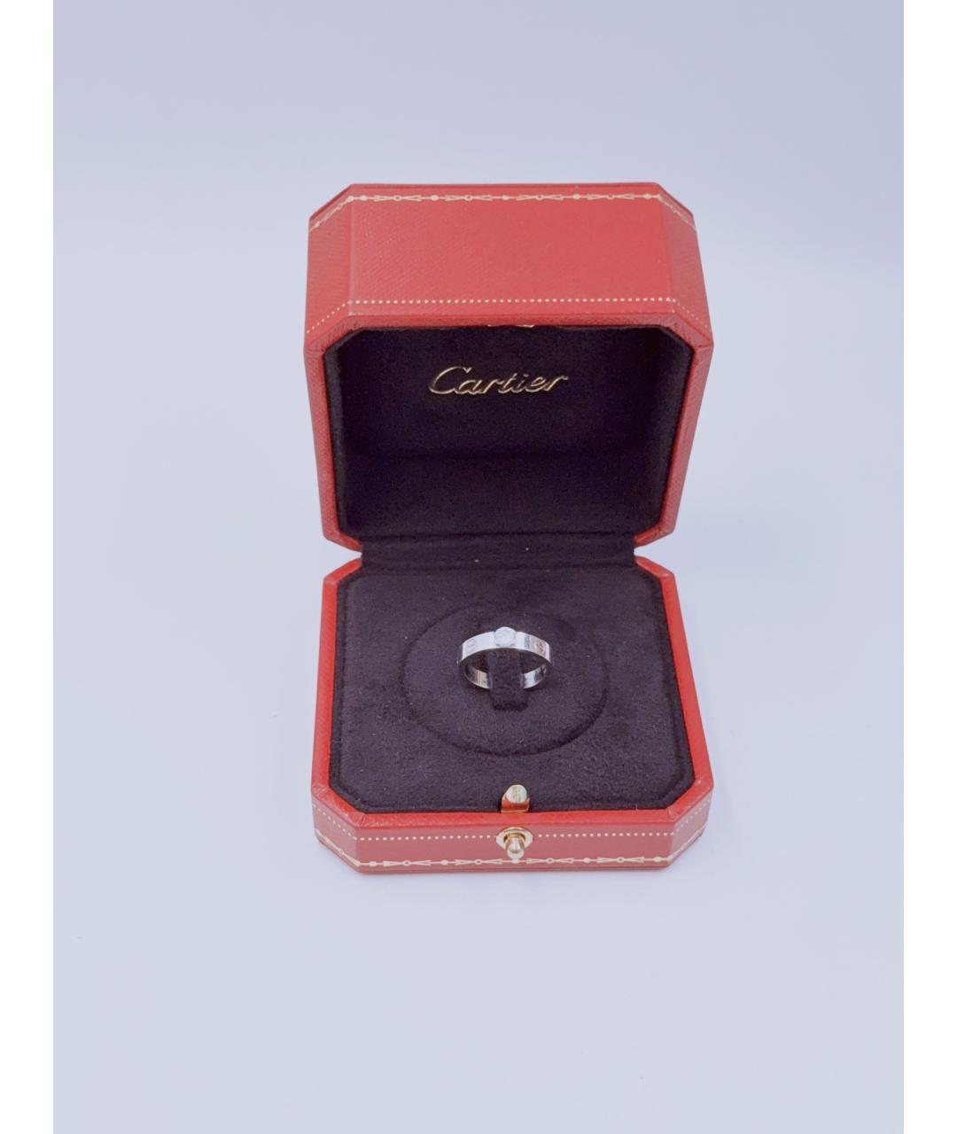 CARTIER Серебряное кольцо из белого золота, фото 6