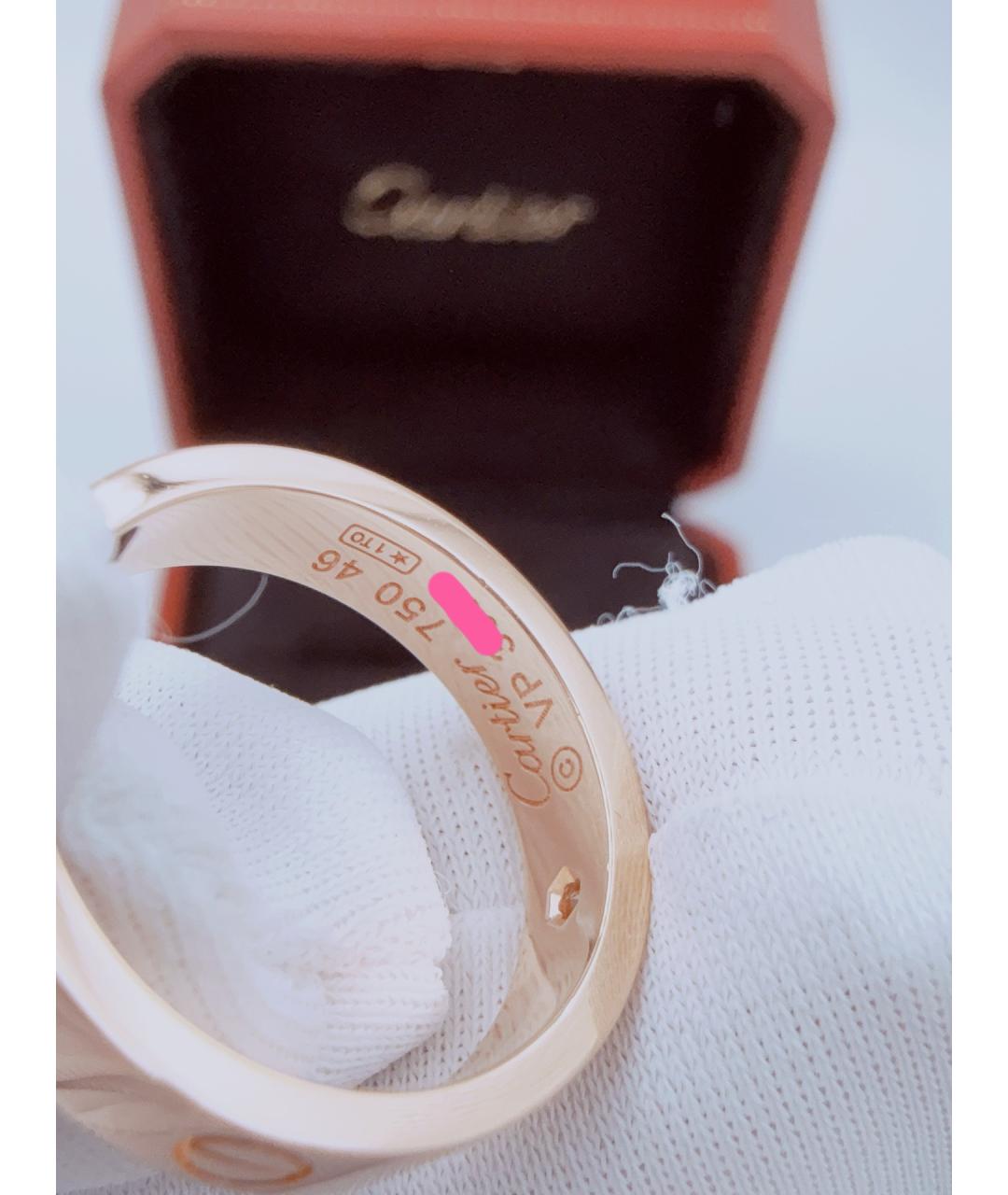 CARTIER Золотое кольцо из розового золота, фото 6