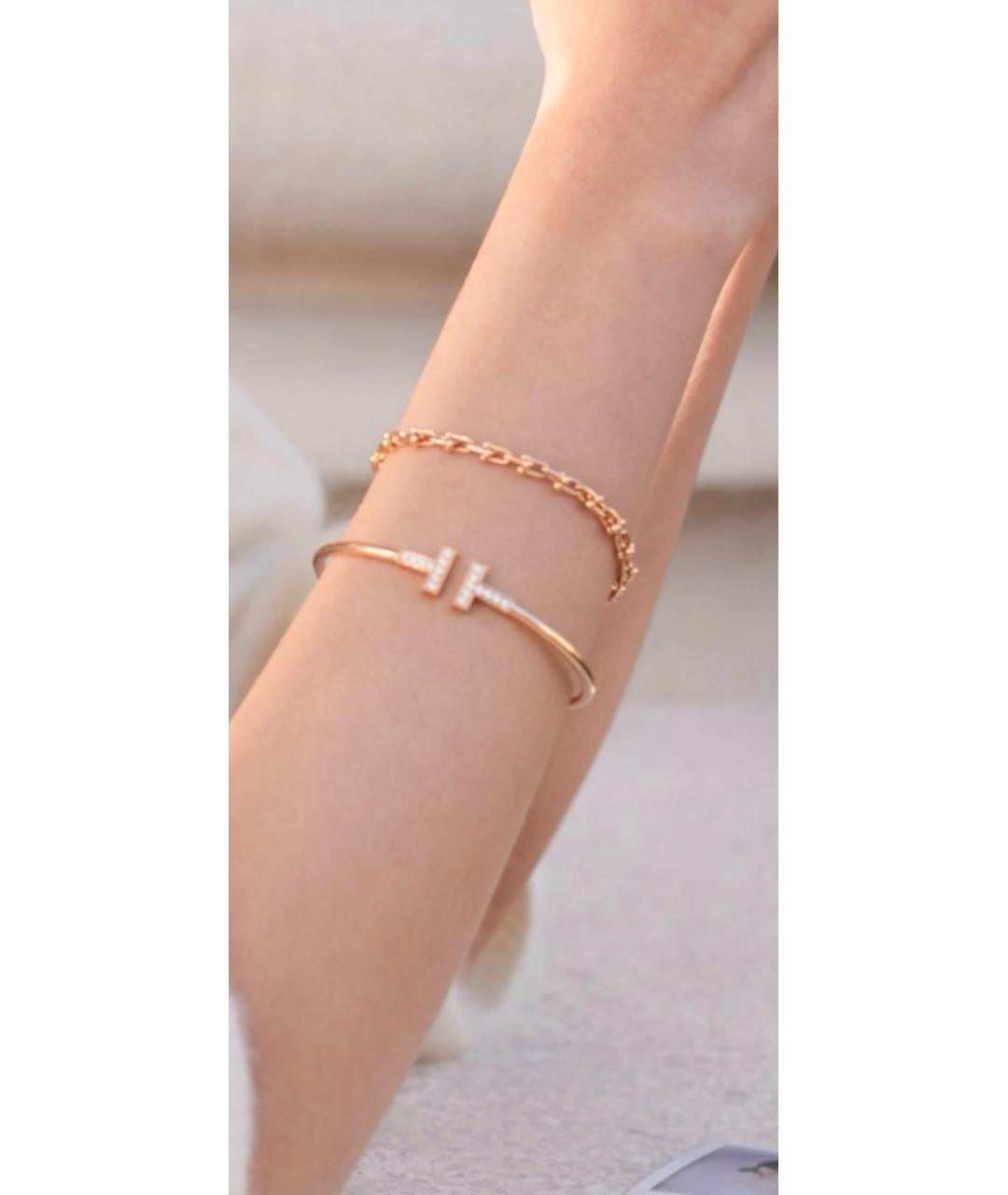 TIFFANY&CO Золотой браслет из розового золота, фото 8