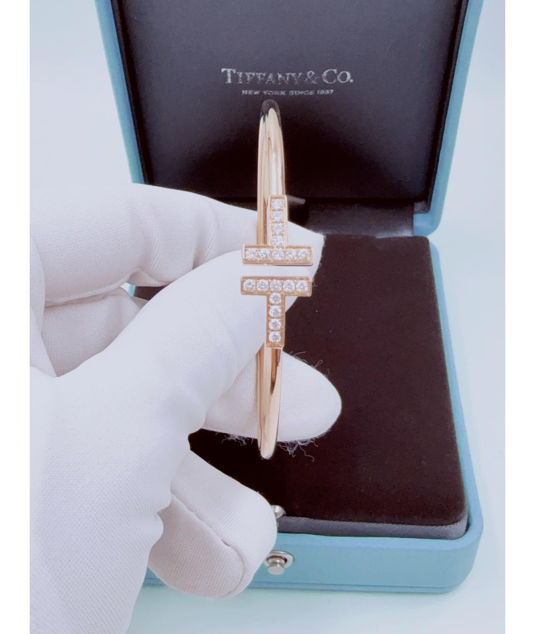 TIFFANY&CO Золотой браслет из розового золота, фото 6