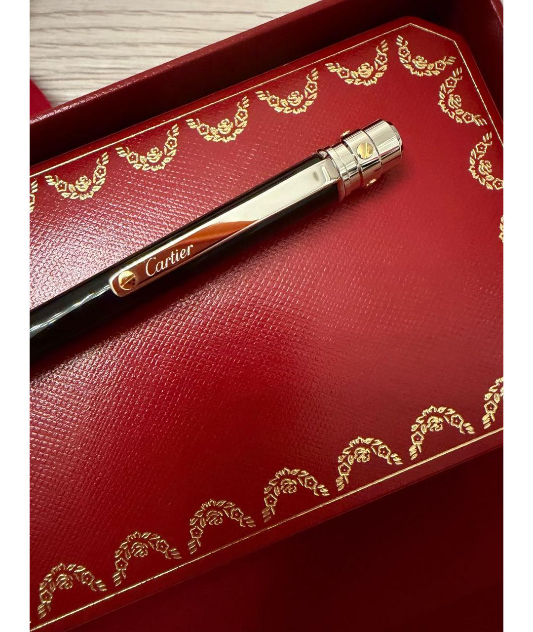 CARTIER Черная шариковая ручка, фото 3