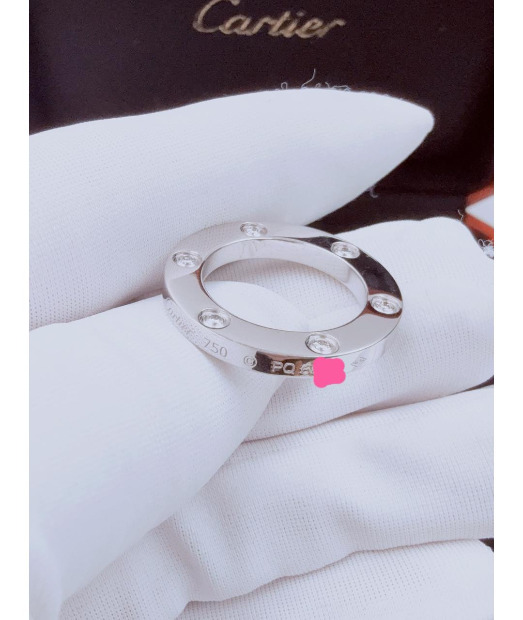 CARTIER Серебряное колье из белого золота, фото 7