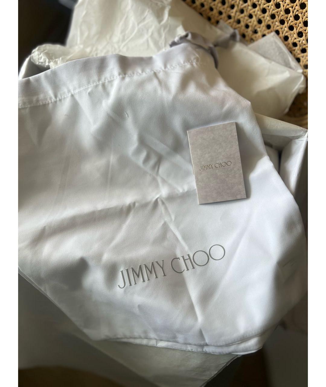 JIMMY CHOO Бежевые кеды, фото 2