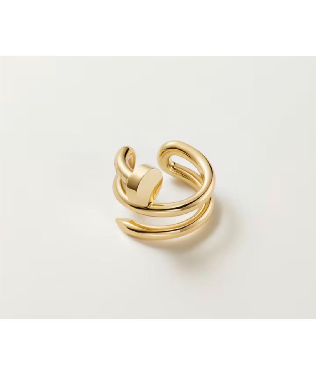 CARTIER Золотые серьги из желтого золота, фото 4