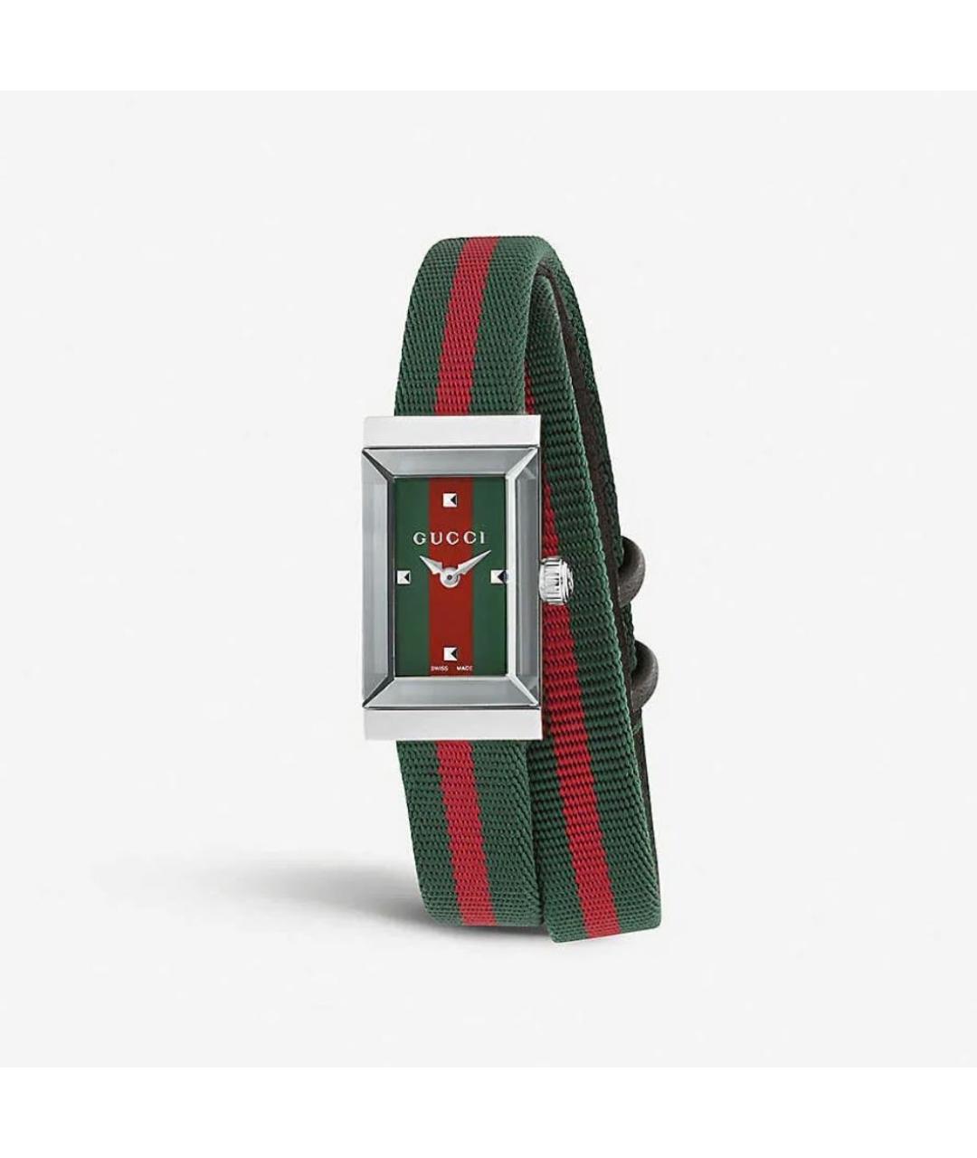 GUCCI Зеленые часы, фото 9