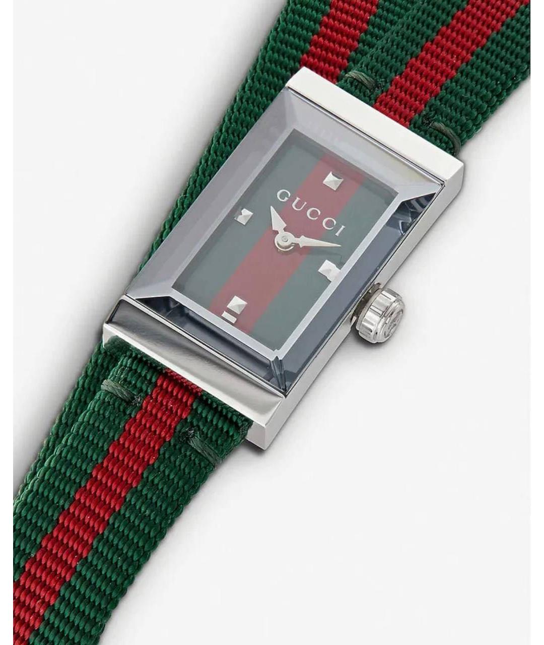 GUCCI Зеленые часы, фото 8