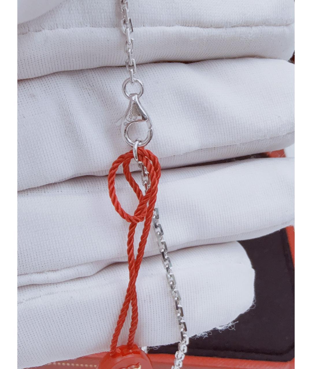CARTIER Серебряное колье из белого золота, фото 7