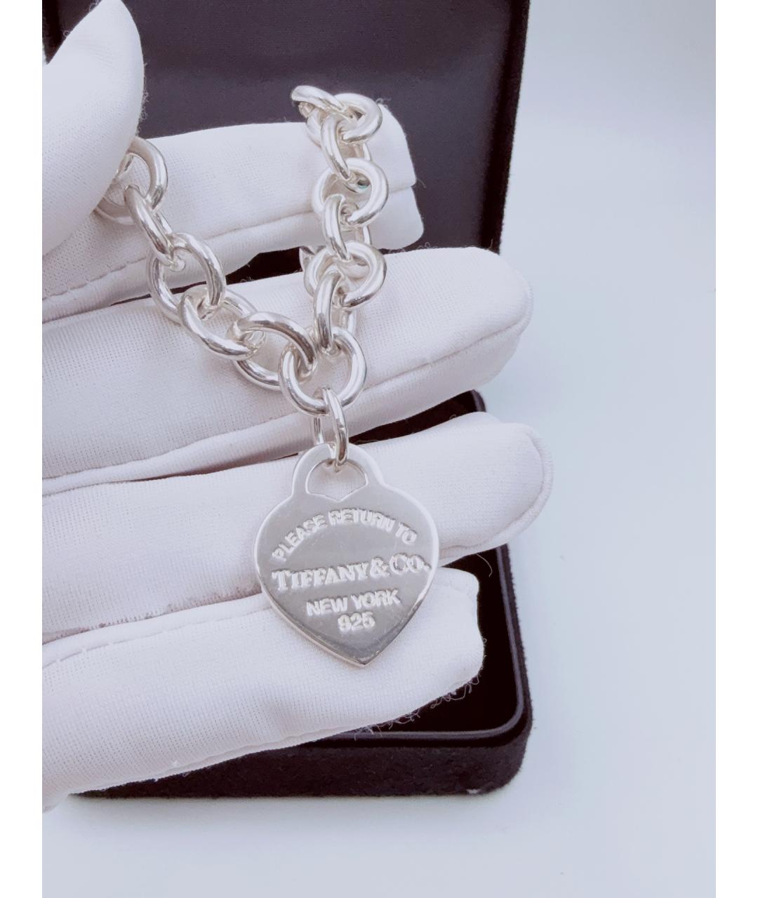 TIFFANY&CO Серебряное серебряное колье, фото 3