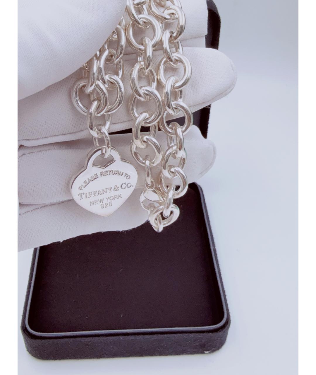 TIFFANY&CO Серебряное серебряное колье, фото 4