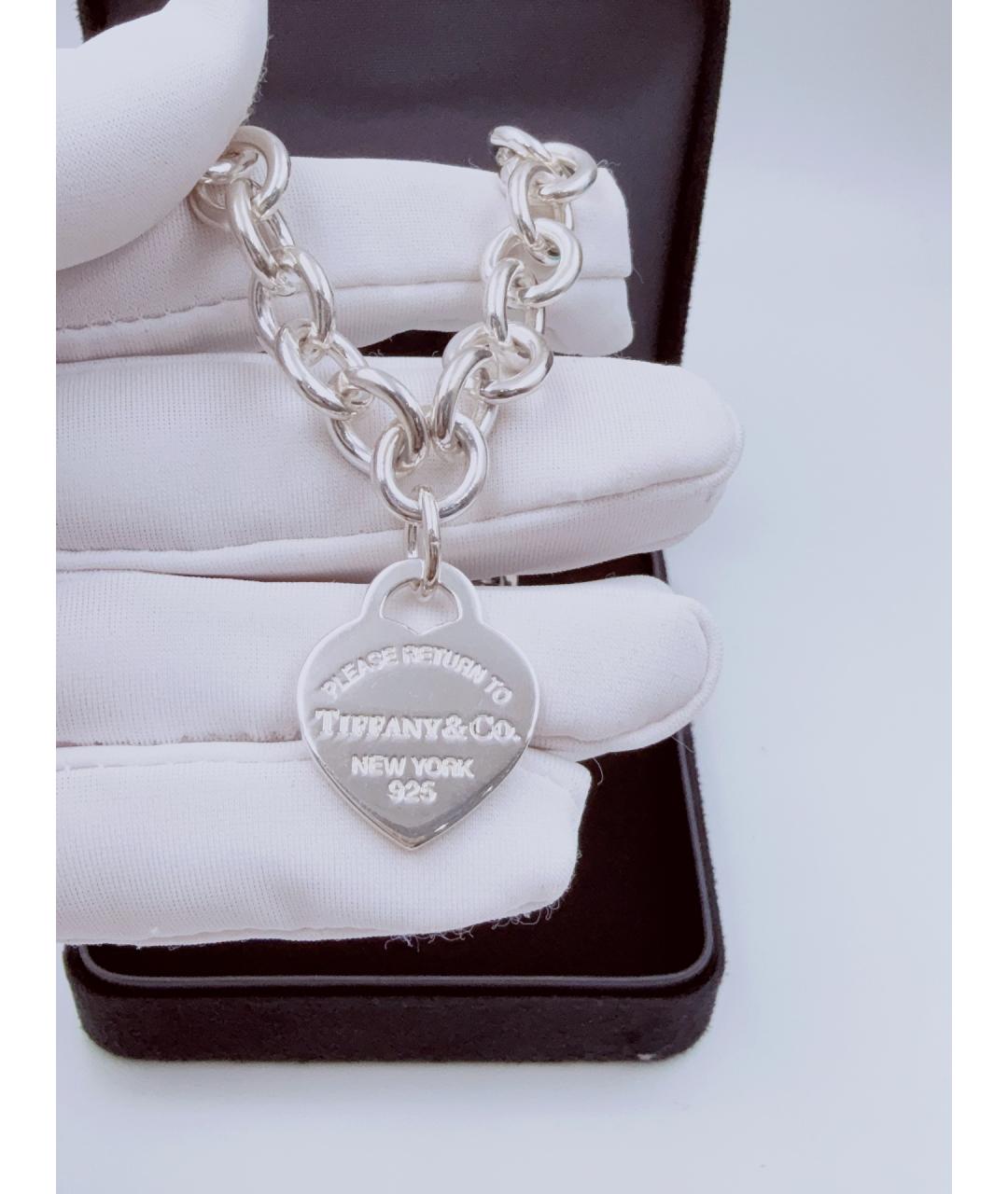 TIFFANY&CO Серебряное серебряное колье, фото 9