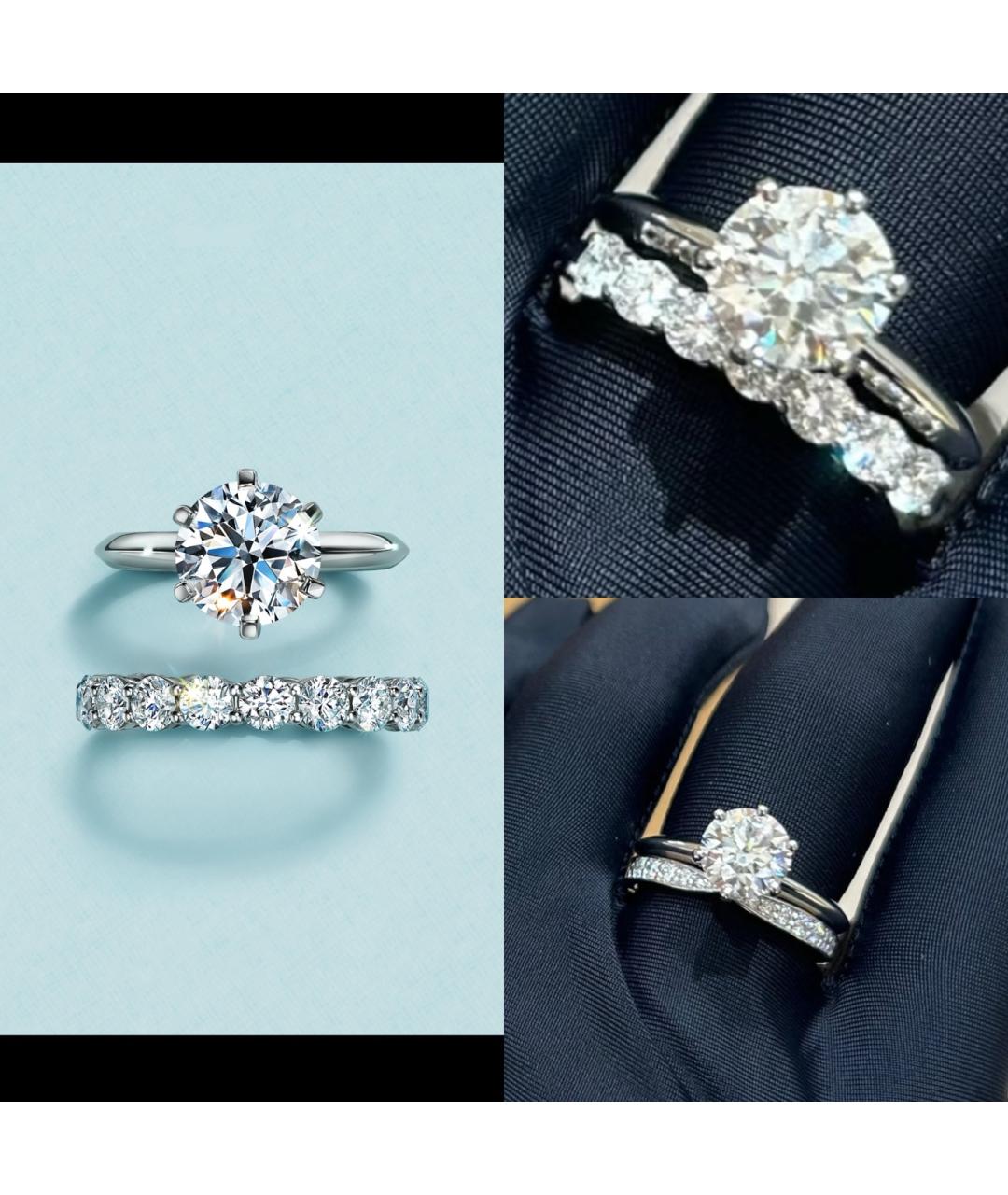 TIFFANY&CO Серебряное платиновое кольцо, фото 7