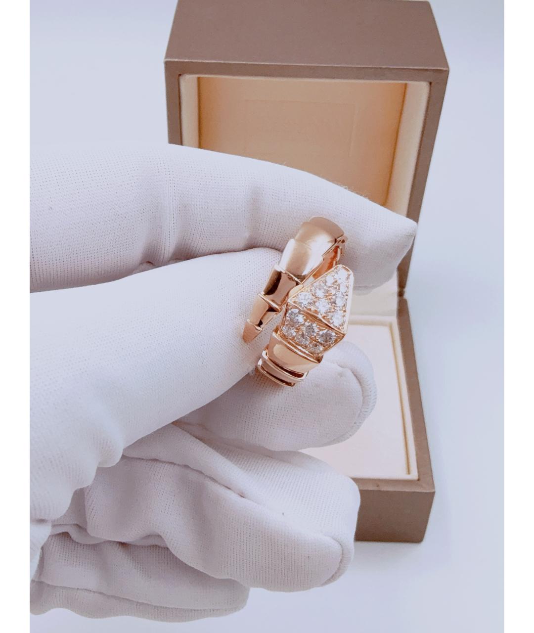 BVLGARI Золотое кольцо из розового золота, фото 6