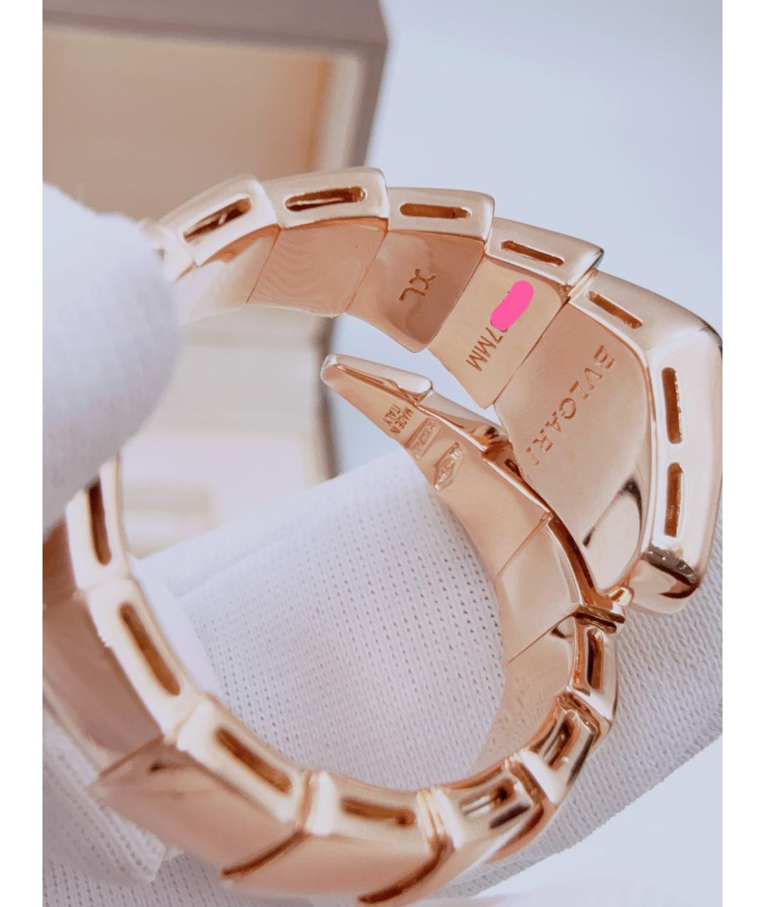 BVLGARI Золотое кольцо из розового золота, фото 7