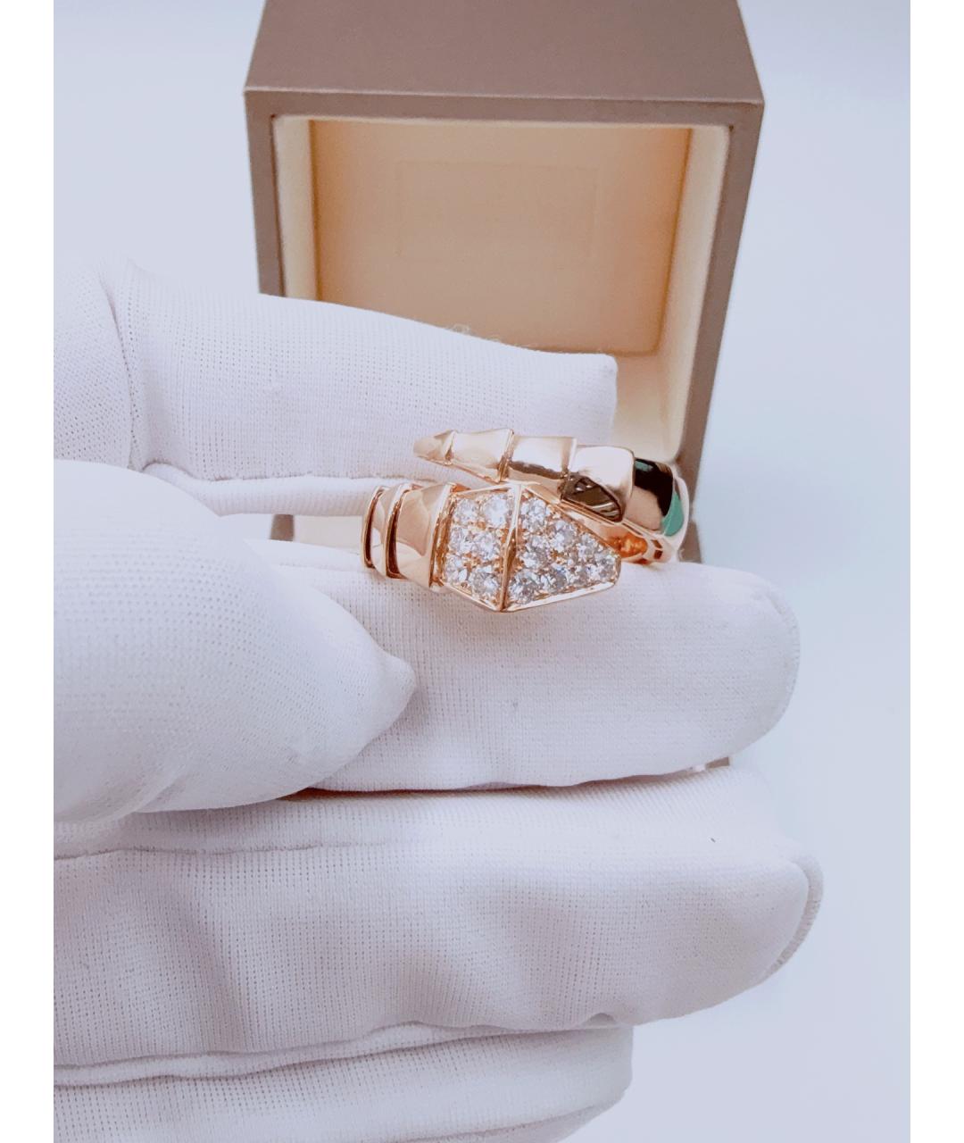 BVLGARI Золотое кольцо из розового золота, фото 3