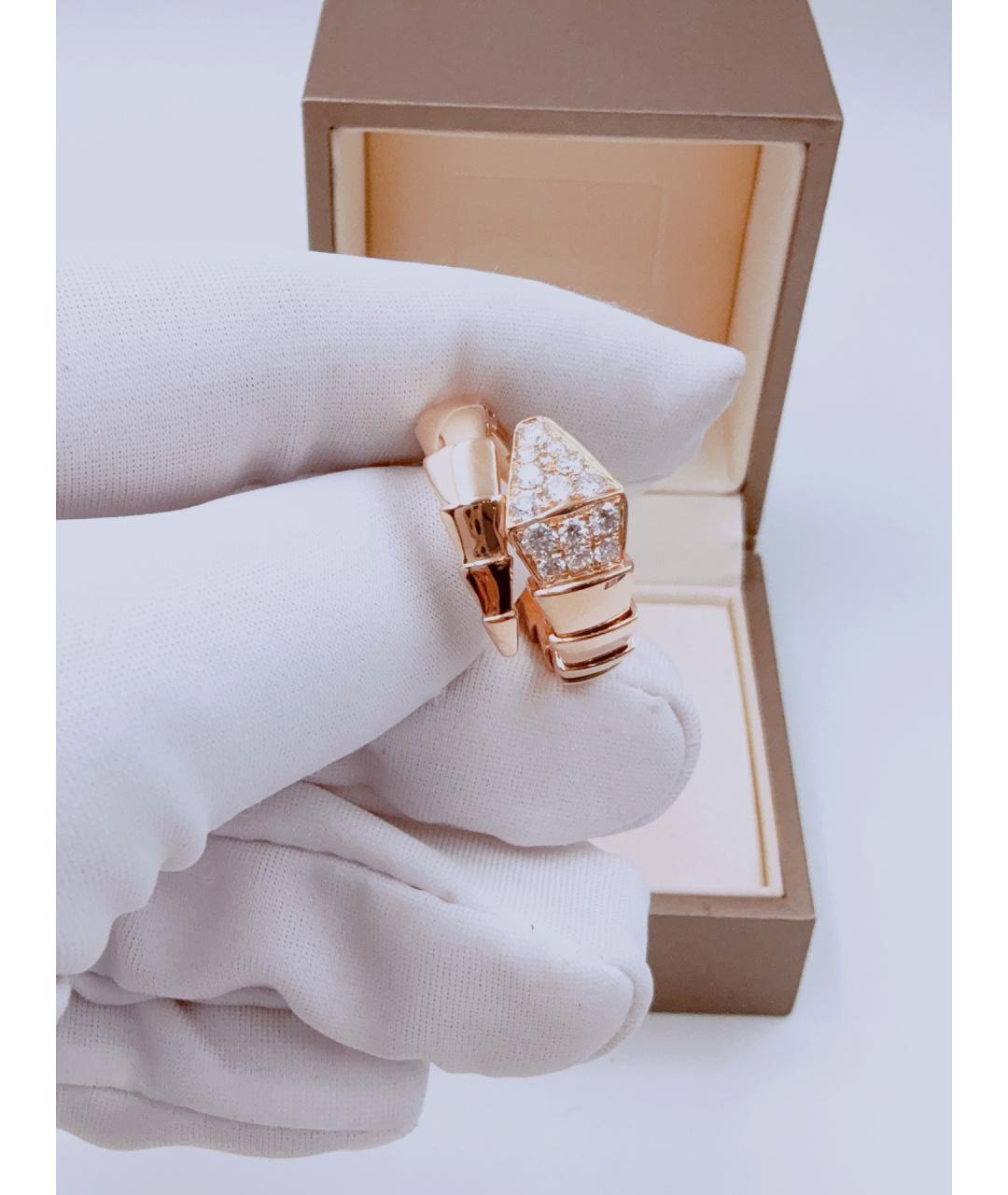 BVLGARI Золотое кольцо из розового золота, фото 5