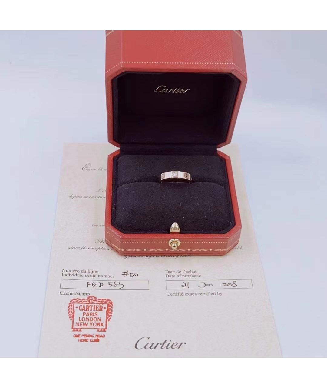 CARTIER Золотое кольцо из розового золота, фото 5