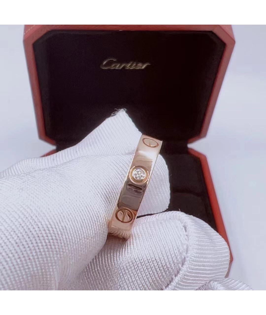 CARTIER Золотое кольцо из розового золота, фото 3