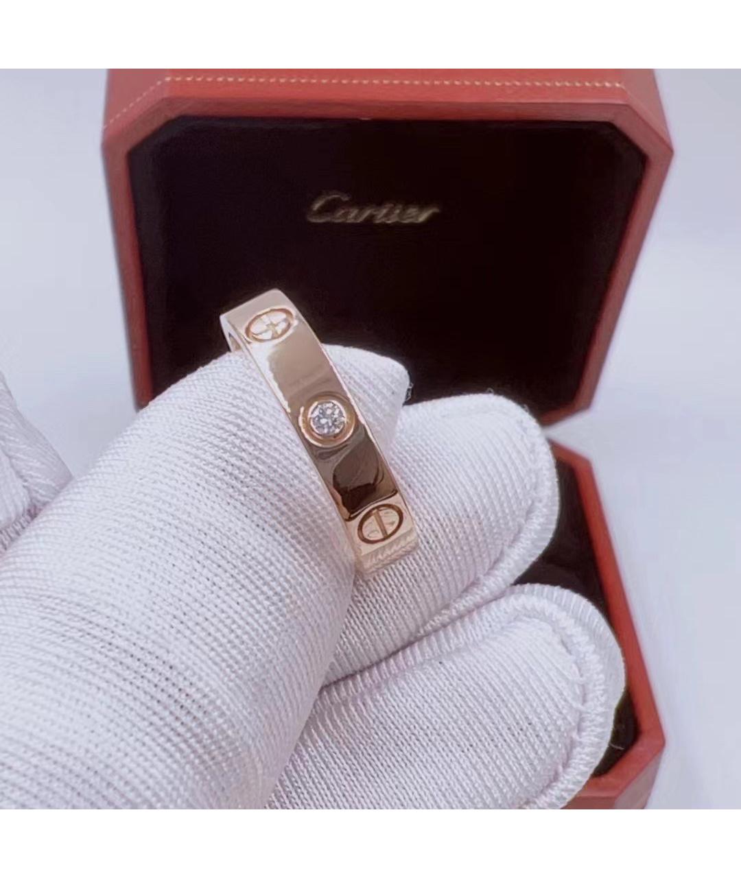 CARTIER Золотое кольцо из розового золота, фото 7