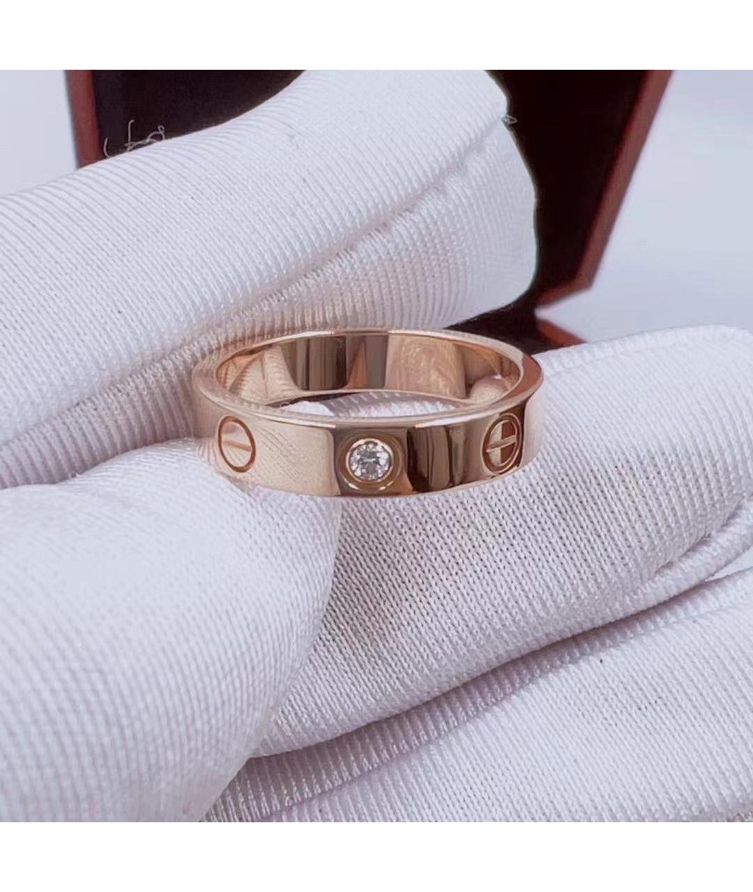 CARTIER Золотое кольцо из розового золота, фото 4