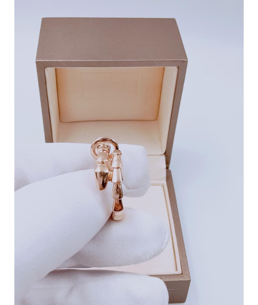 BVLGARI Золотые серьги из розового золота, фото 2