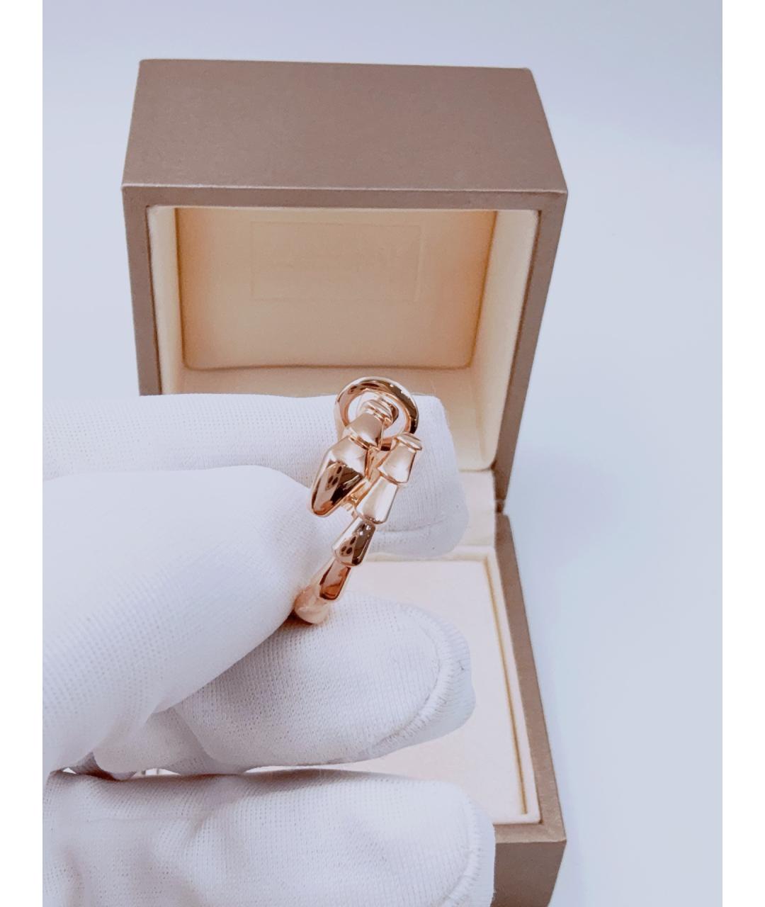 BVLGARI Золотые серьги из розового золота, фото 3