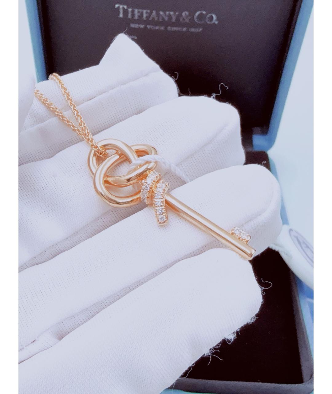 TIFFANY&CO Золотое колье из розового золота, фото 5