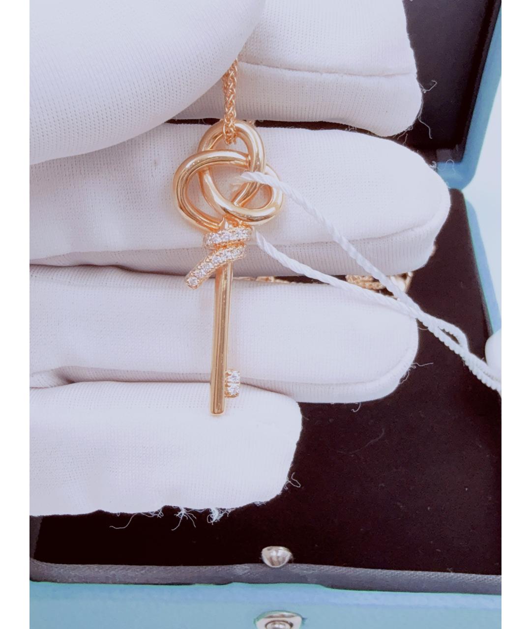 TIFFANY&CO Золотое колье из розового золота, фото 2