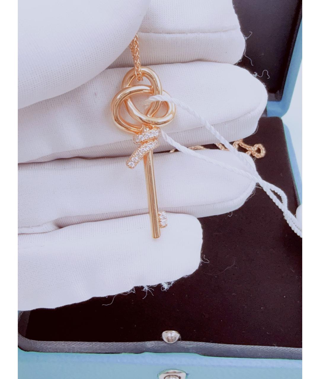 TIFFANY&CO Золотое колье из розового золота, фото 4