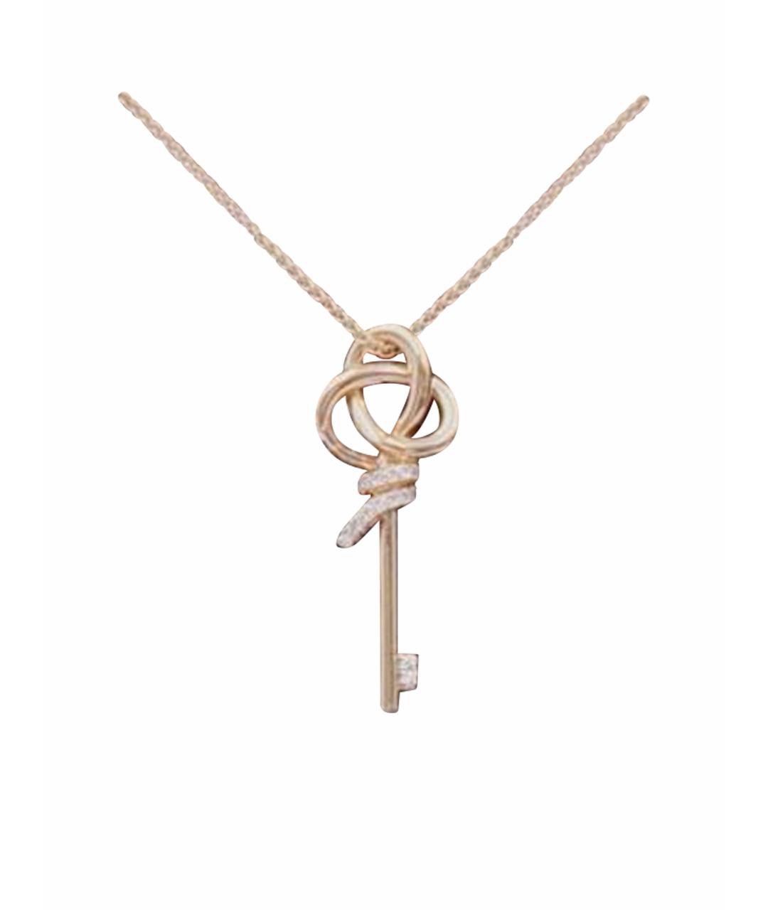TIFFANY&CO Золотое колье из розового золота, фото 1