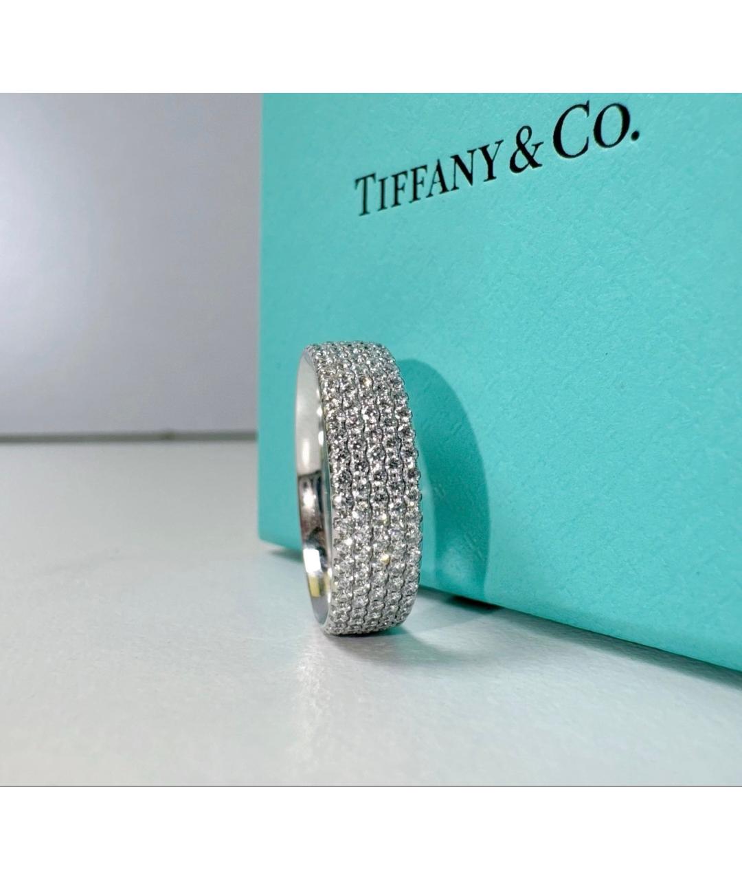 TIFFANY&CO Серебряное кольцо из белого золота, фото 2