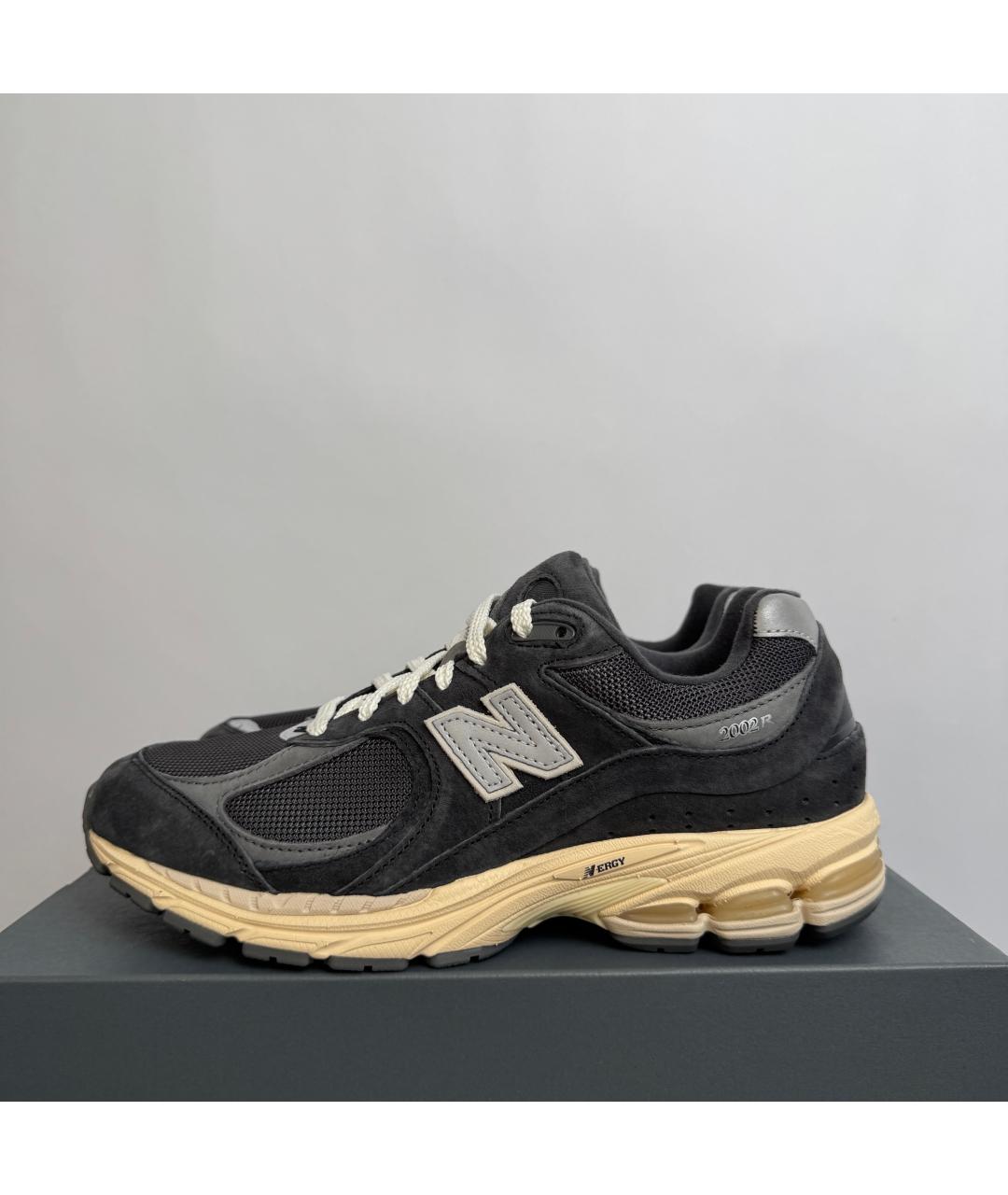 NEW BALANCE Черные текстильные низкие кроссовки / кеды, фото 2