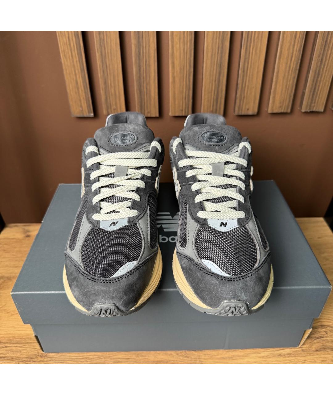 NEW BALANCE Черные текстильные кроссовки, фото 4