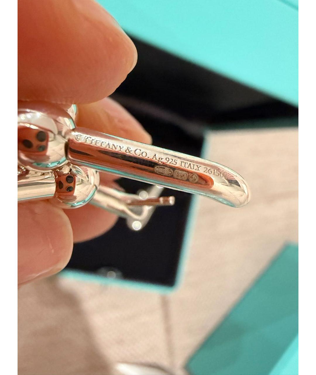 TIFFANY&CO Серебряные серебряные серьги, фото 4