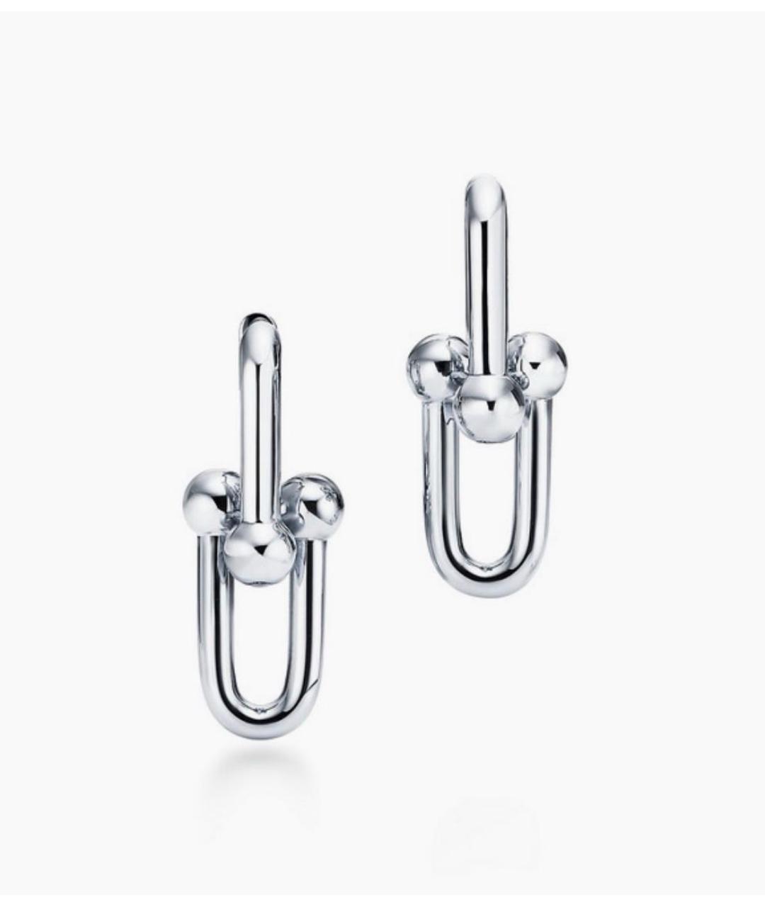 TIFFANY&CO Серебряные серебряные серьги, фото 5