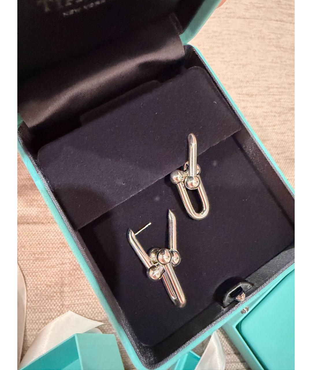TIFFANY&CO Серебряные серебряные серьги, фото 3