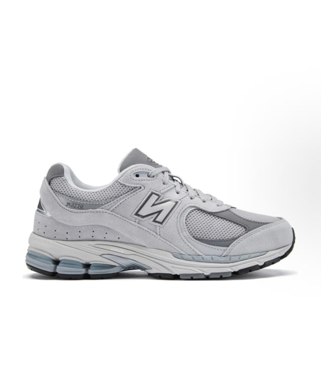 NEW BALANCE Серые текстильные низкие кроссовки / кеды, фото 7