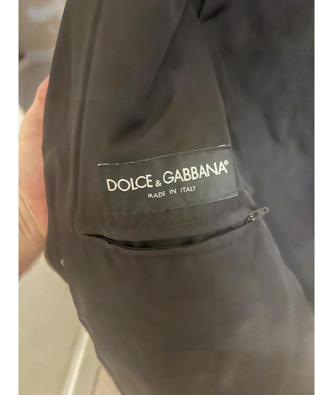 DOLCE&GABBANA Серый шерстяной жилет, фото 3