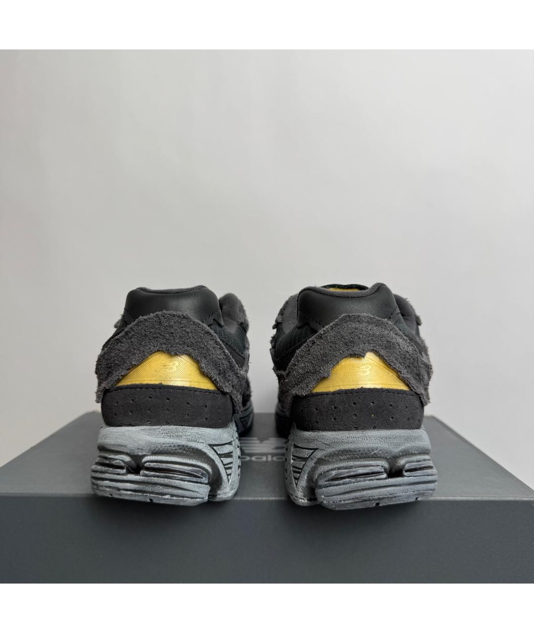 NEW BALANCE Черные текстильные низкие кроссовки / кеды, фото 5