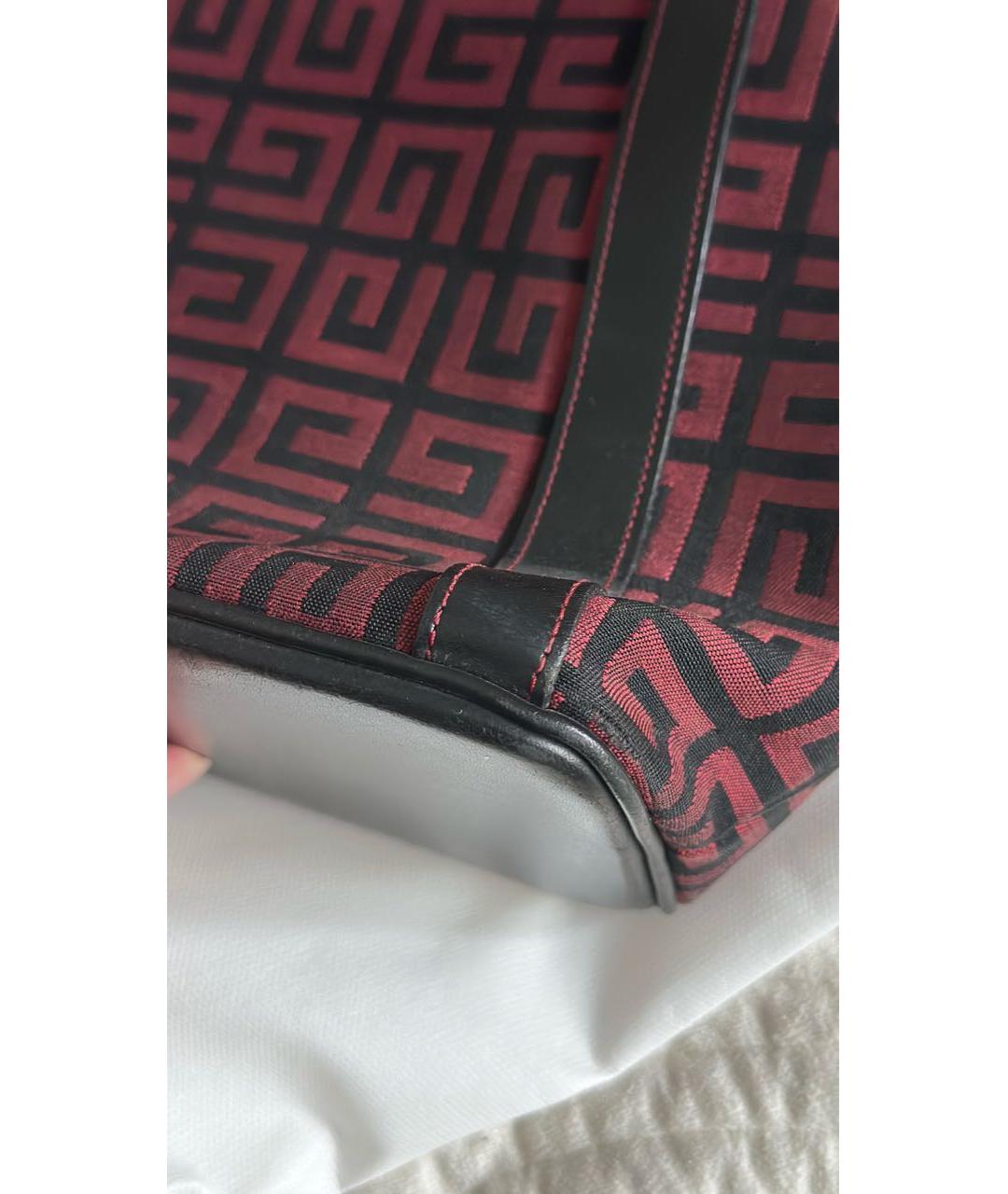 GIVENCHY Бордовая сумка через плечо, фото 6