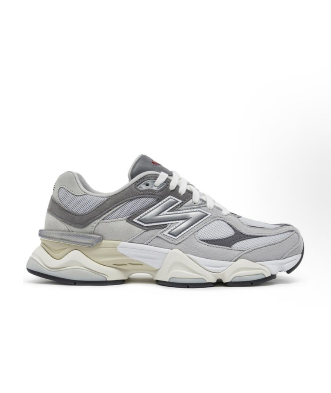 NEW BALANCE Серые текстильные низкие кроссовки / кеды, фото 7