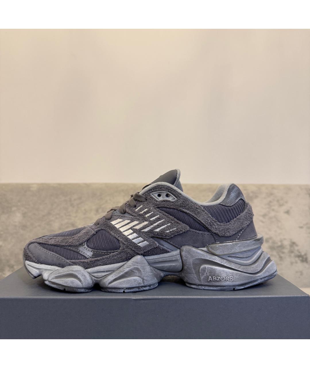 NEW BALANCE Серые текстильные кроссовки, фото 2