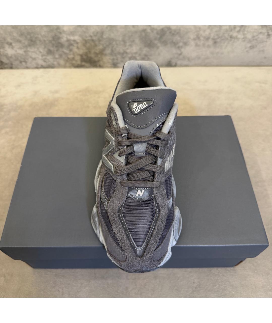NEW BALANCE Серые текстильные кроссовки, фото 4