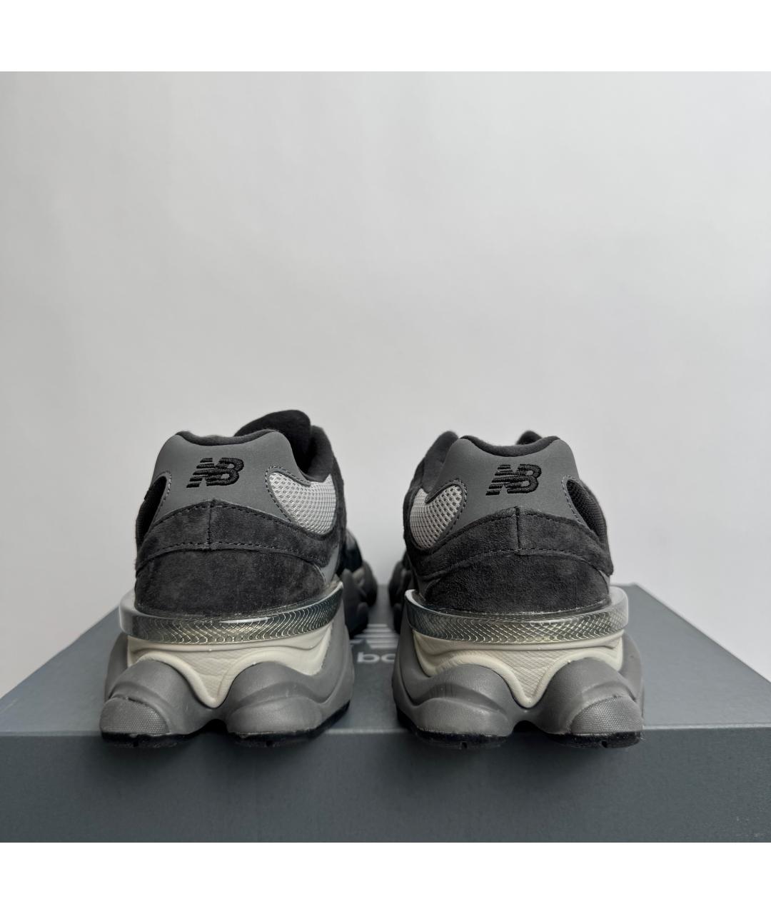 NEW BALANCE Черные текстильные низкие кроссовки / кеды, фото 4